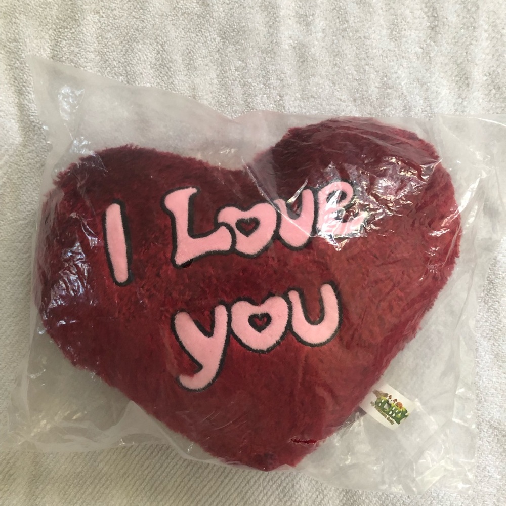 NWT BUBBY MY BUDDY I LOVE YOU PILLOW